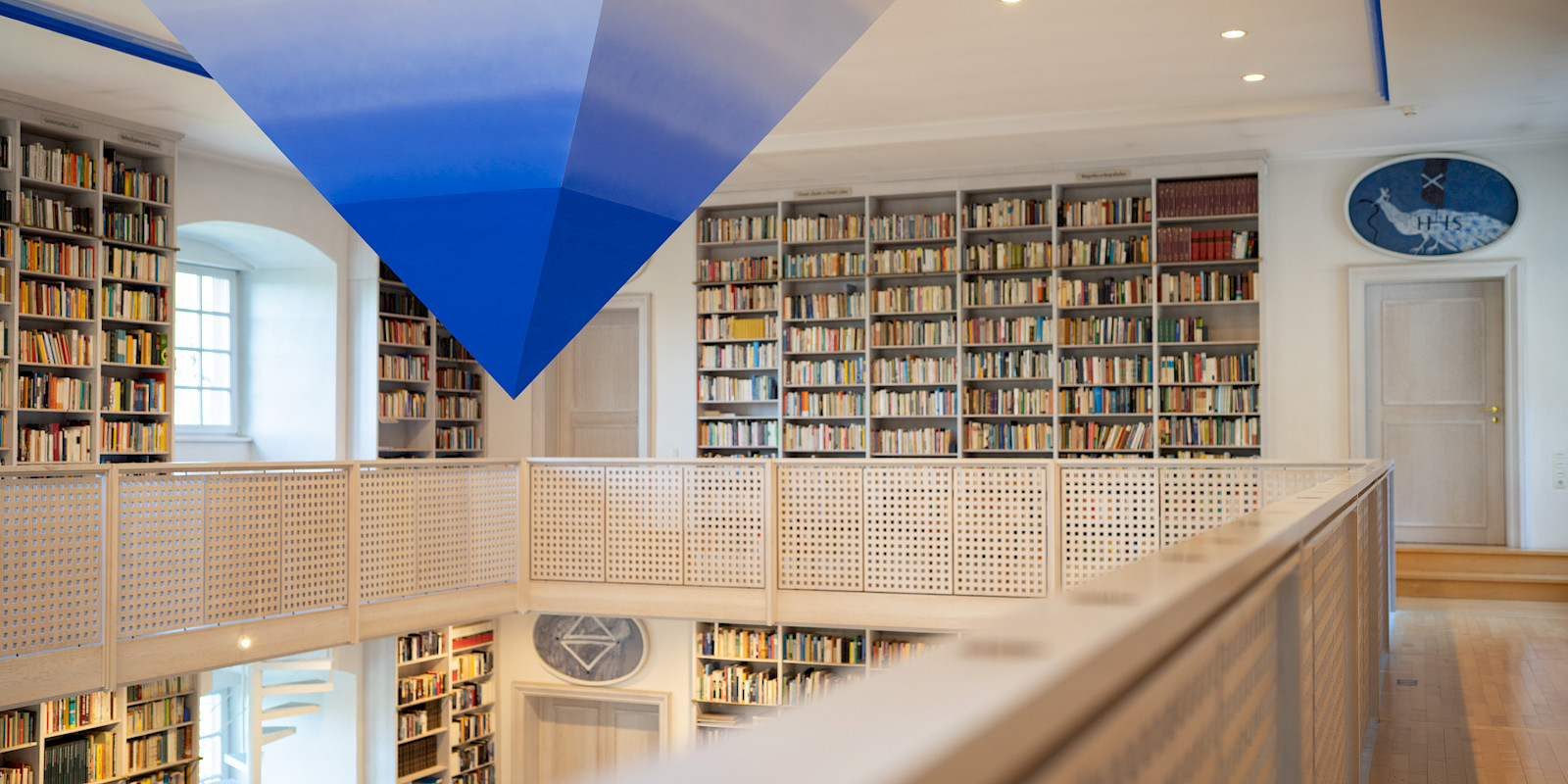 Galerie in der Bibliothek