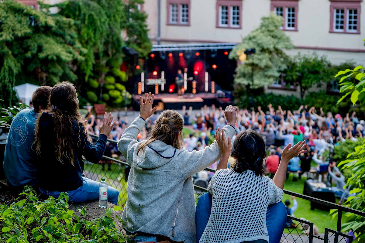 Konzert im großen Innenhof
