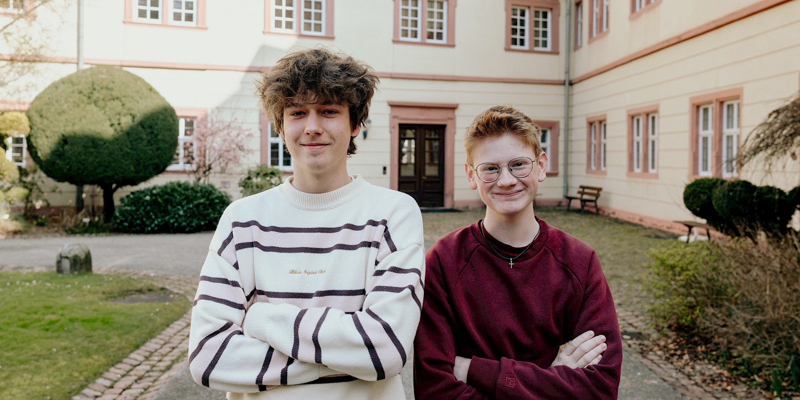 Unser Jahresteam 2025/26: Marek Wojtun und Leo Nobiling