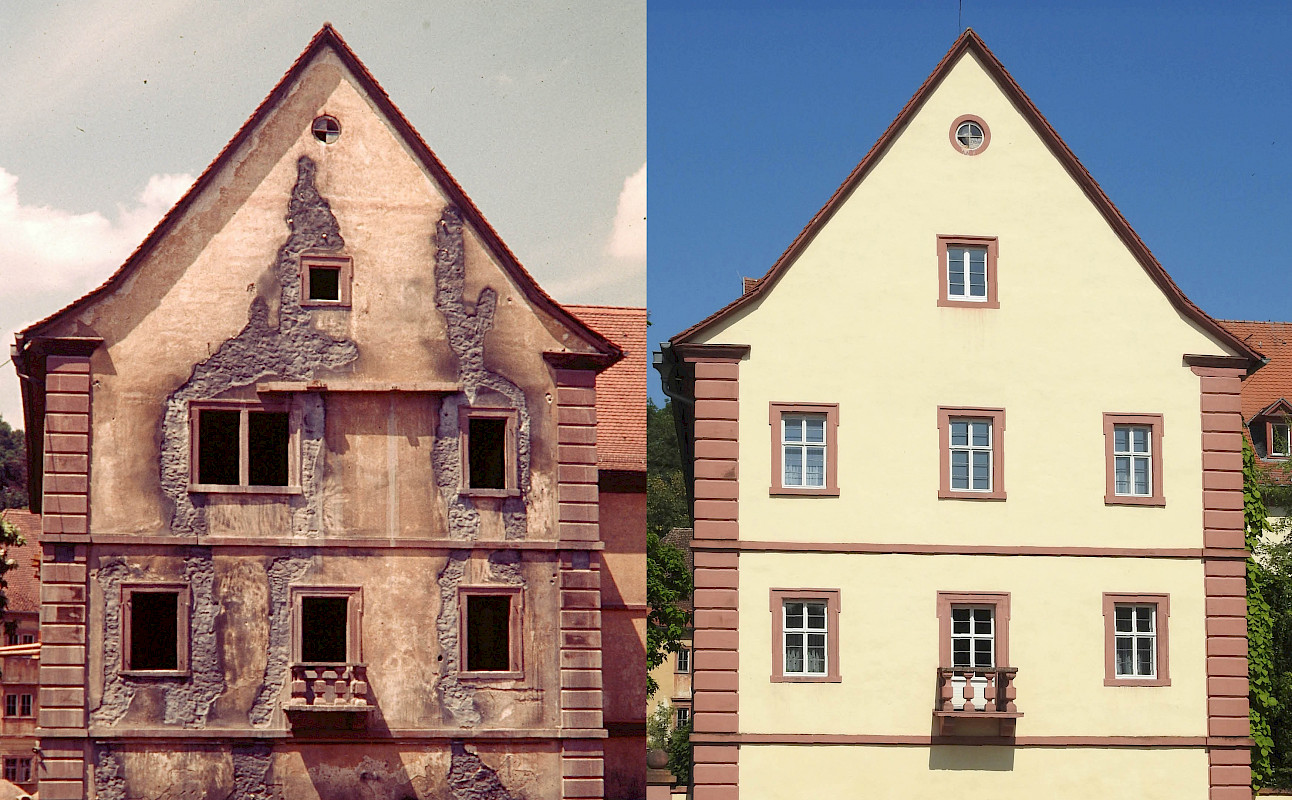 Kloster Triefenstein damals und heute