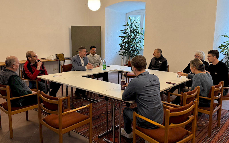 Besuch von Landtagsabgeordneten Thorsten Schwab