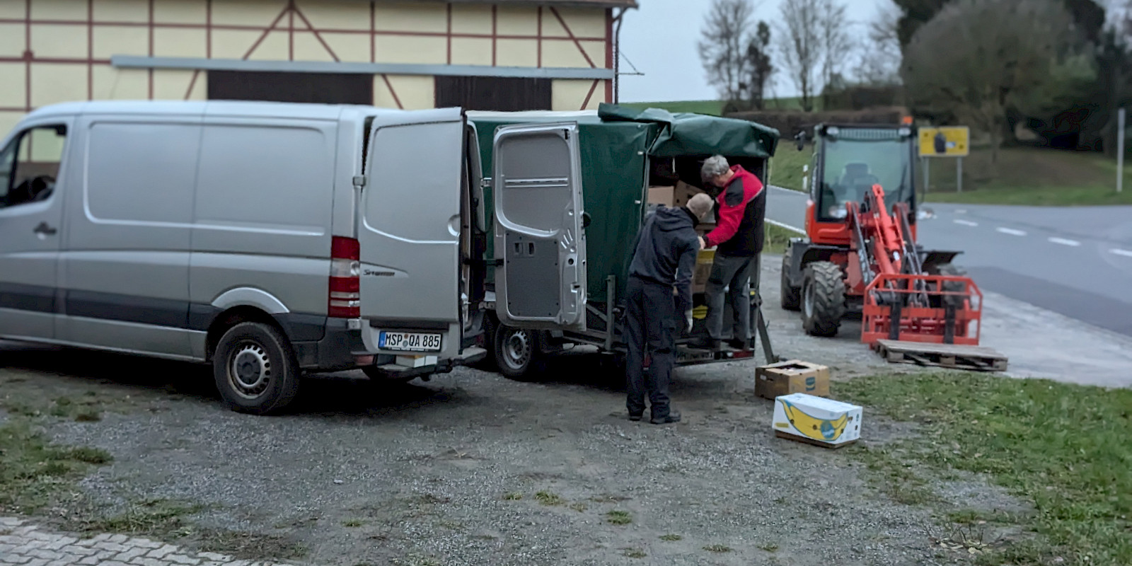 Hilfsgüter für die Ukraine