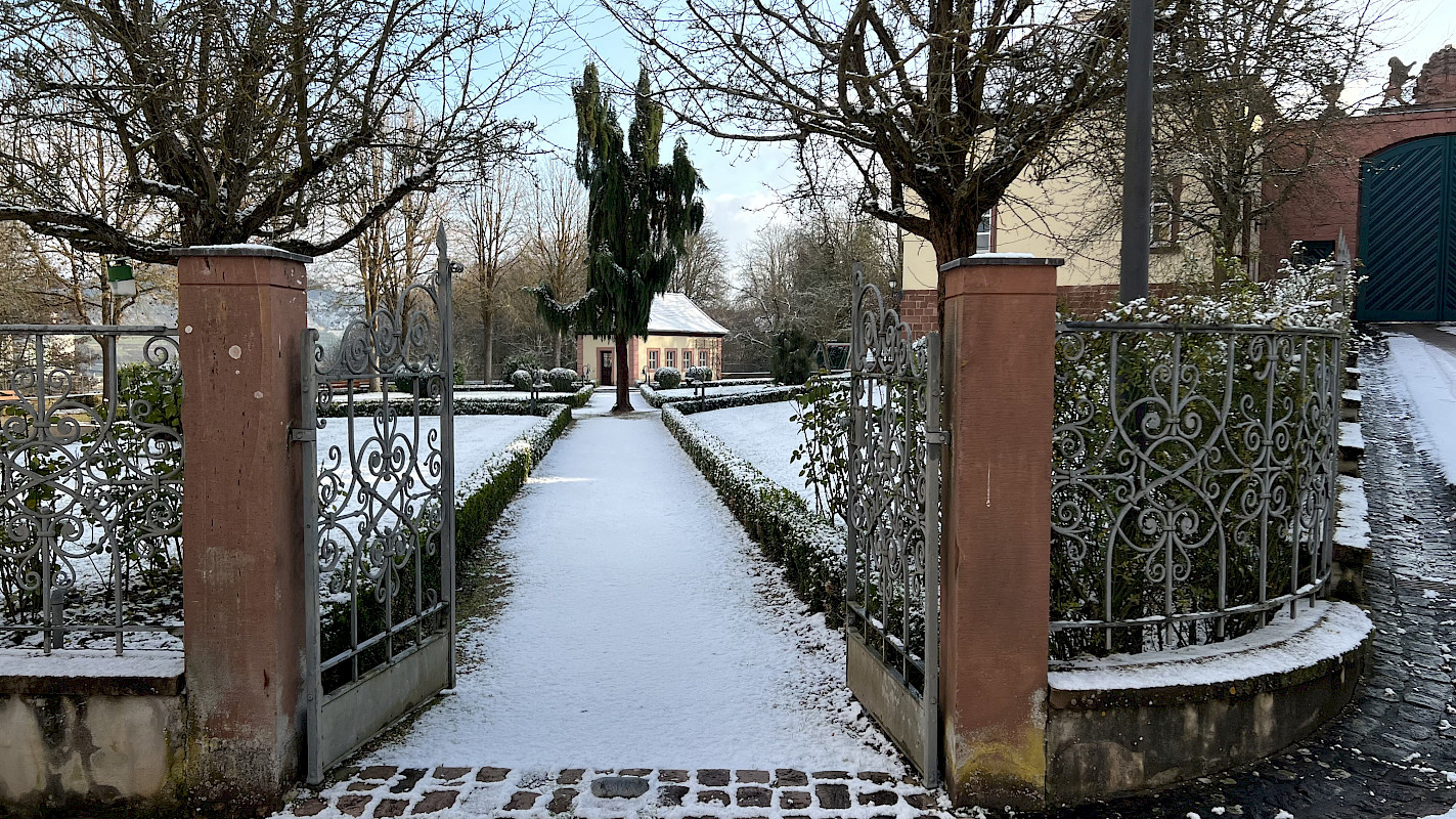 Eingang in den Barockgarten