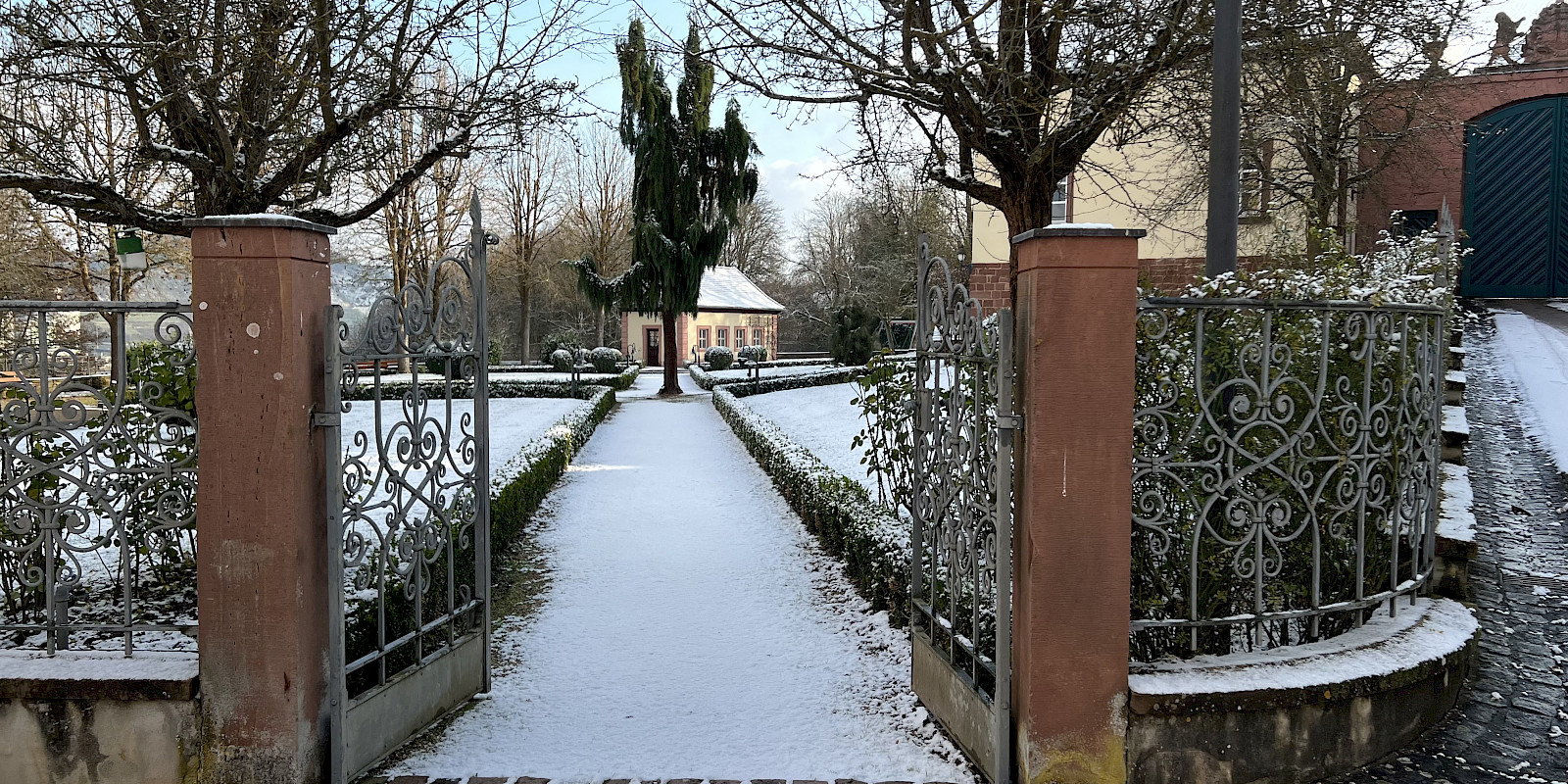 Eingang in den Barockgarten