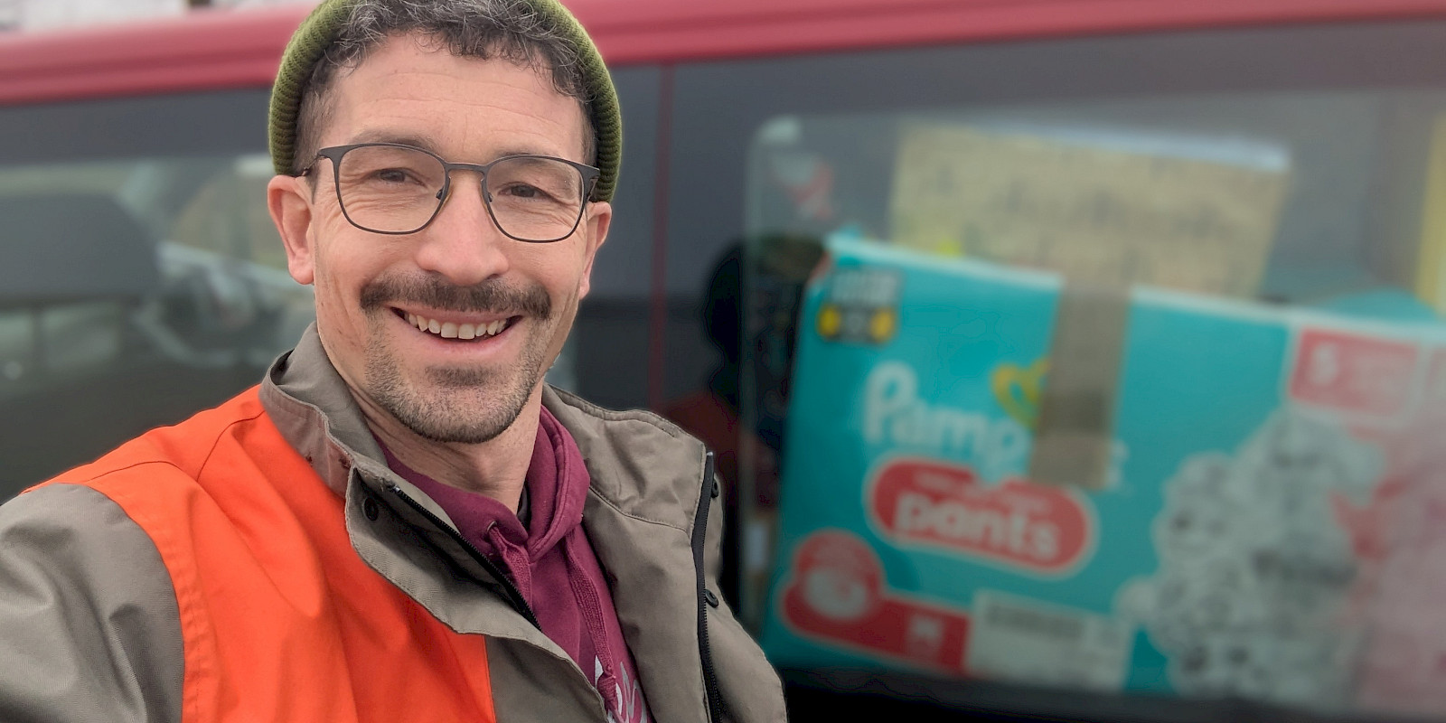 Timo Bäcker unterwegs