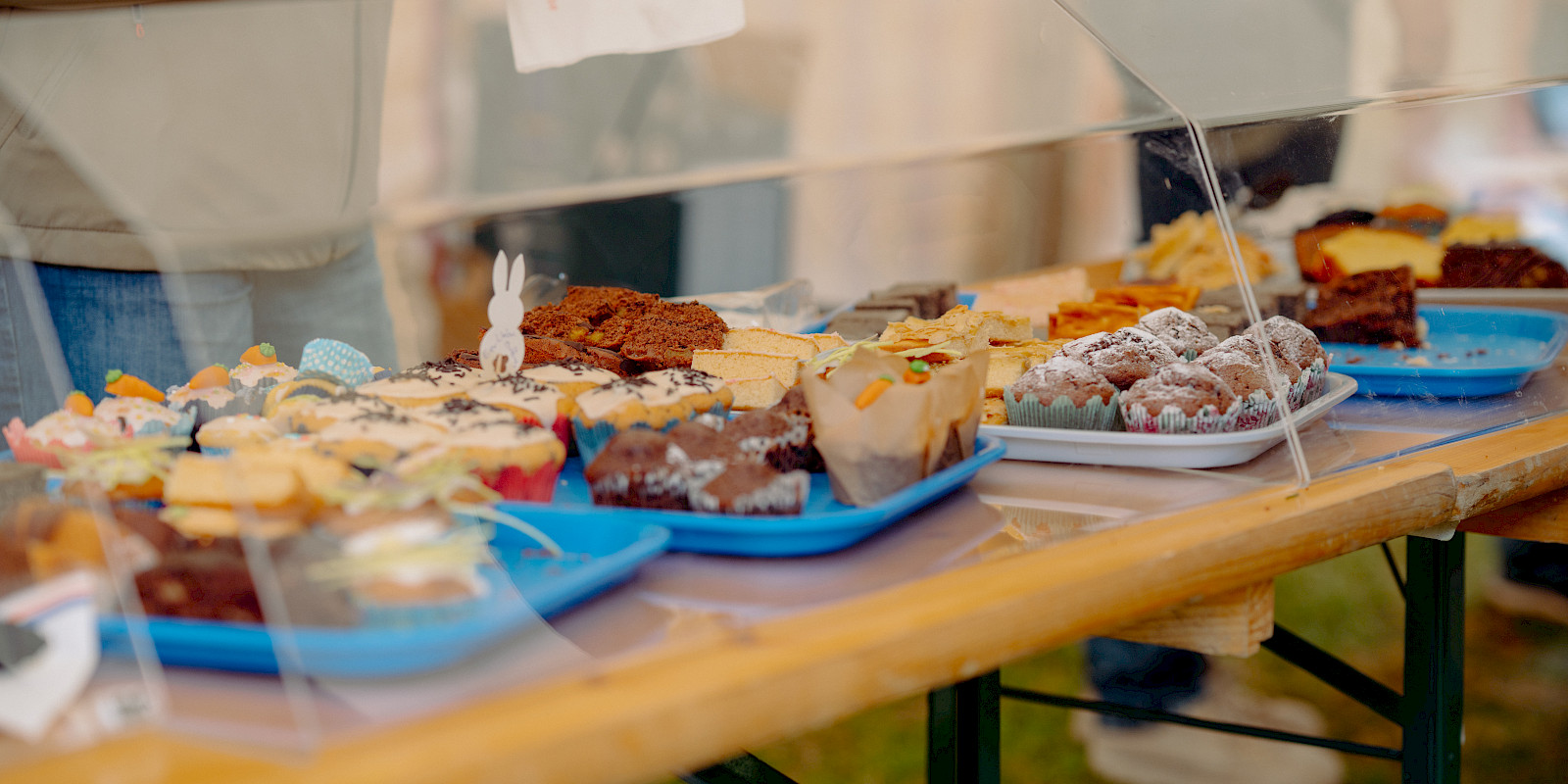 Viele leckere Kuchen für unsere Besucher